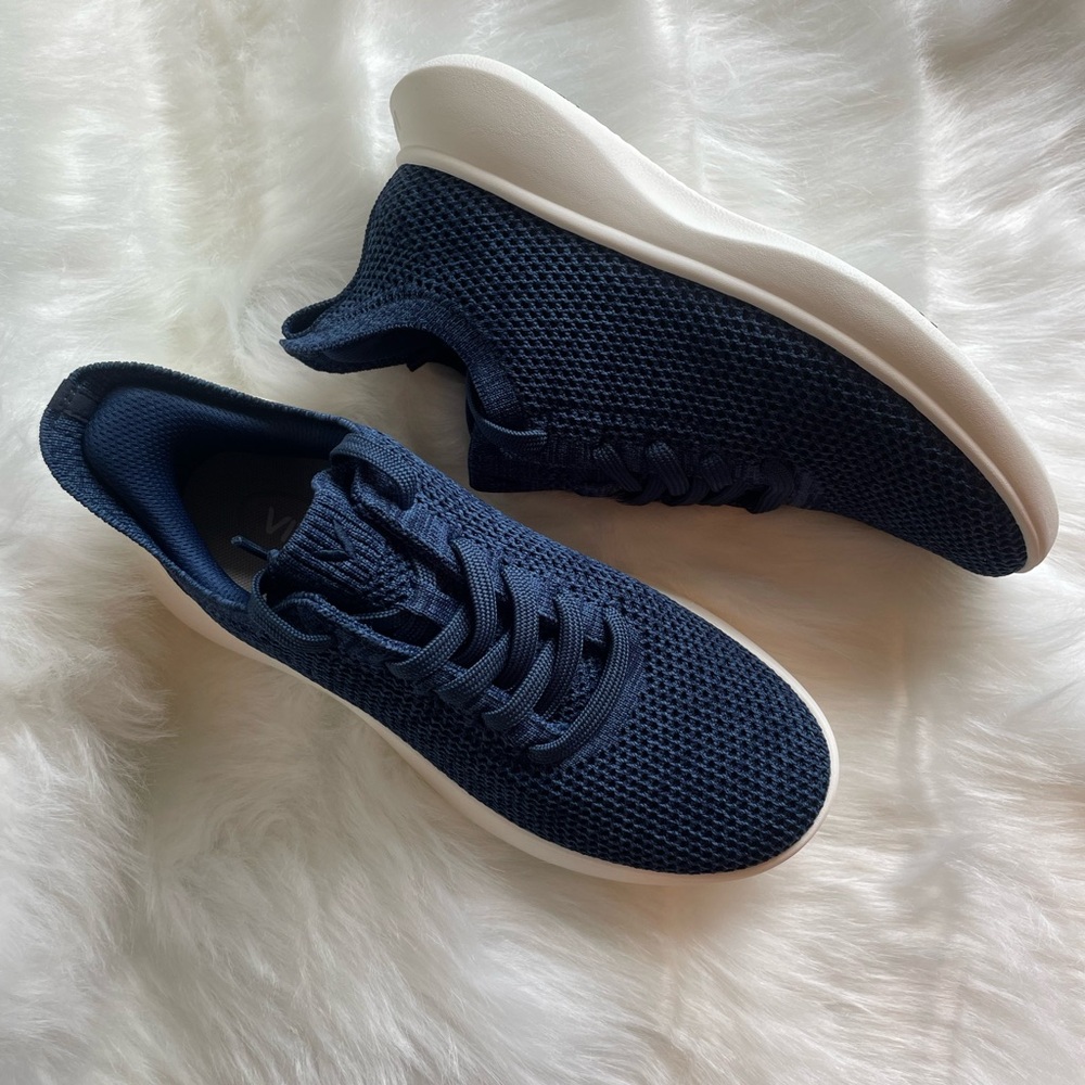 Vivaia blue mesh sneakers NWt